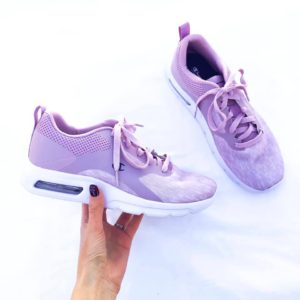 women's Champion shoes, mauve shoes, mauve tennis shoes