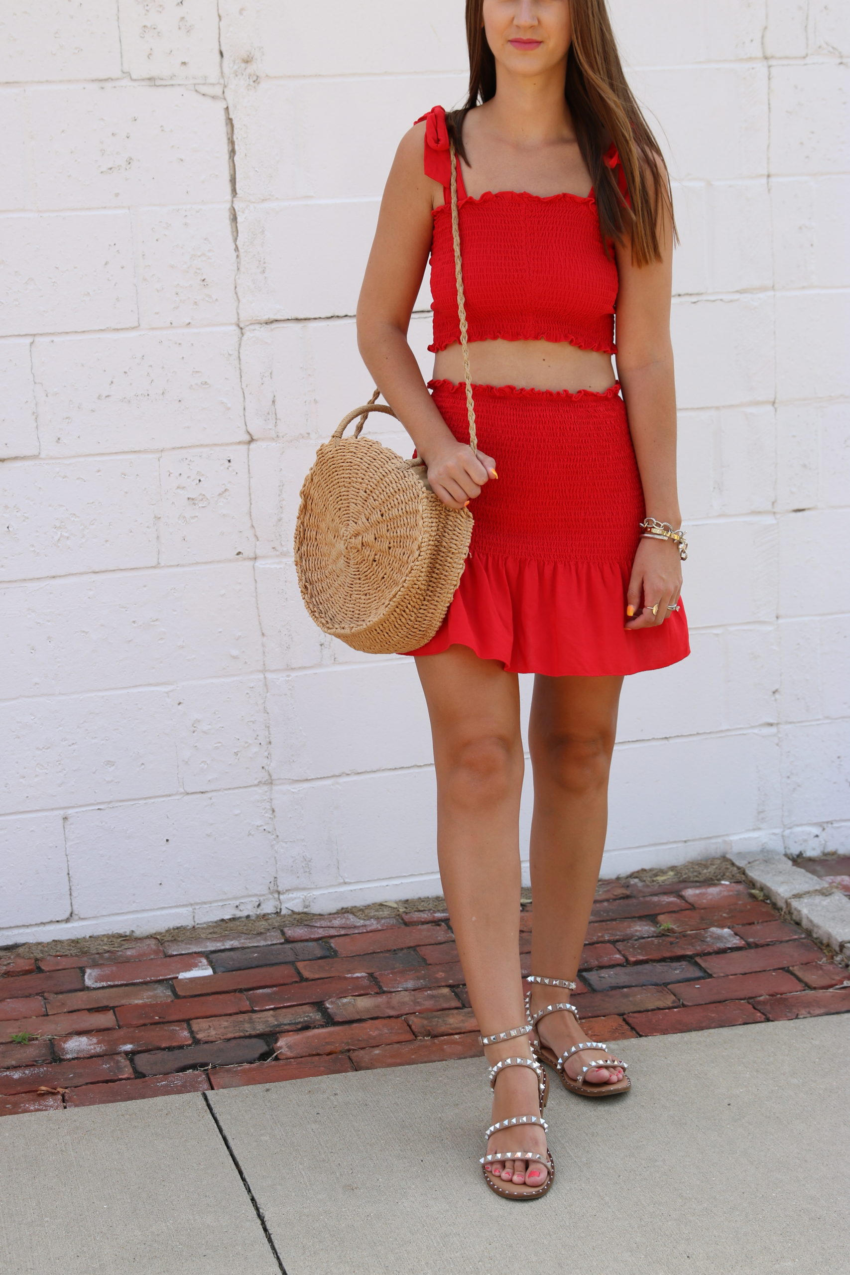 Bohemian Red Two Piece Set - For The Love Of Glitter