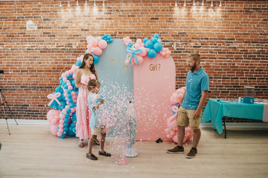 Gender reveal party