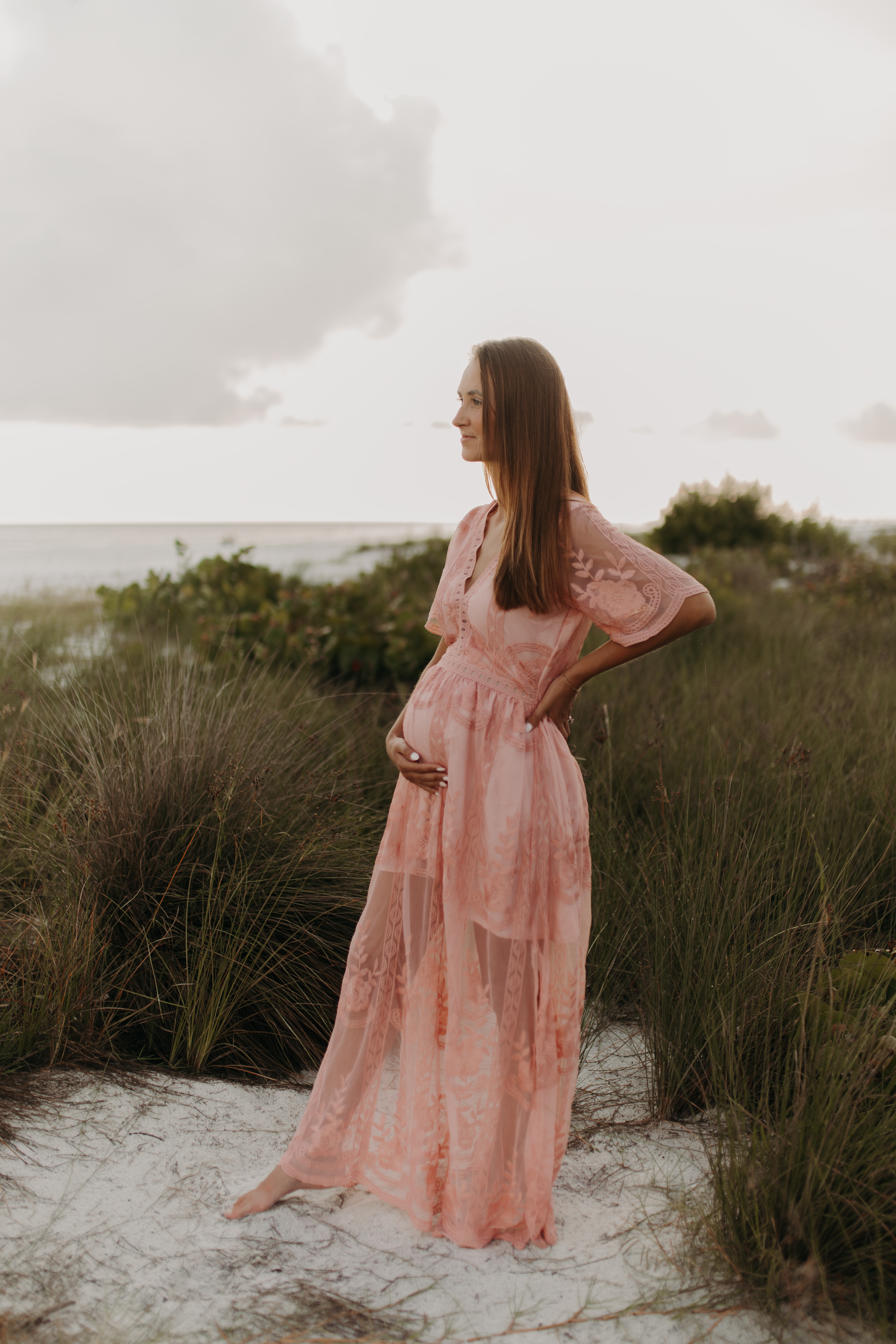 lace beach dress