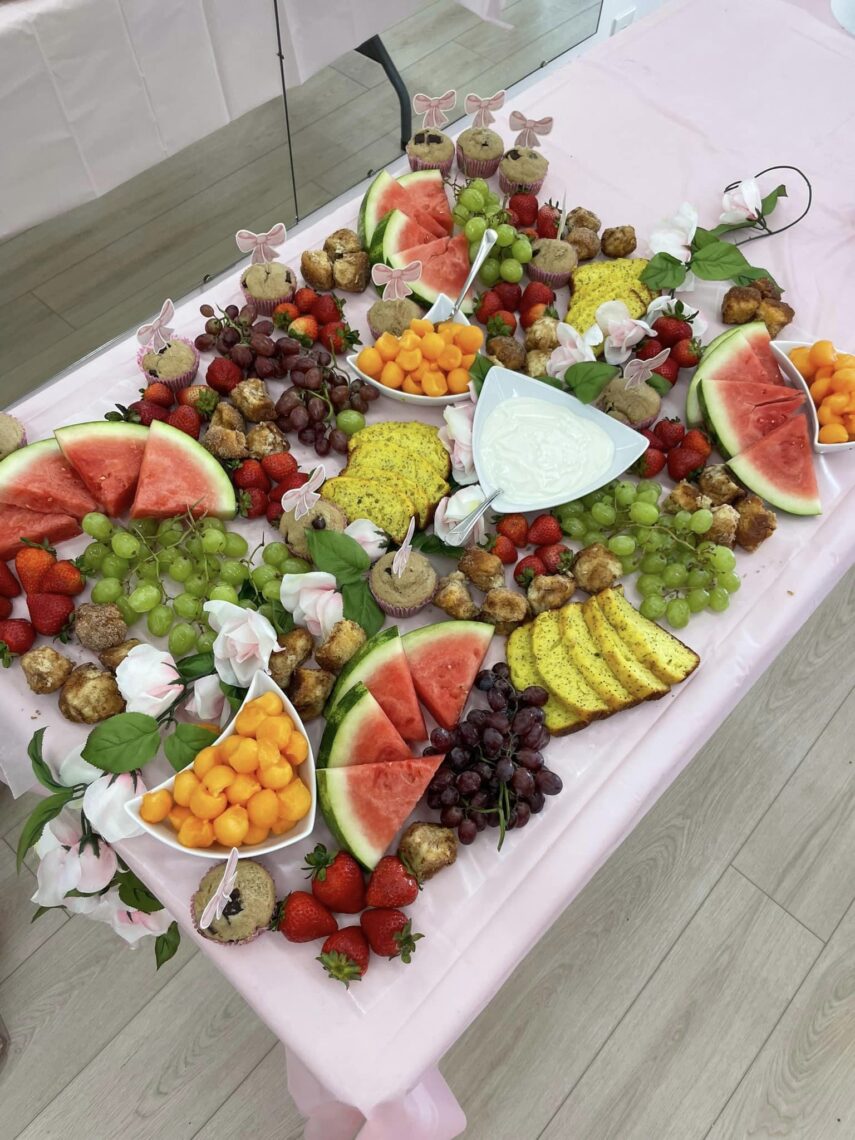 fruit charcuterie board